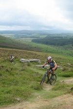 Paul ascends Birch Tor