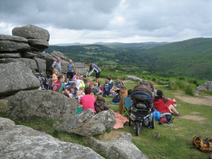Combestone Tor looking to Dartmeet